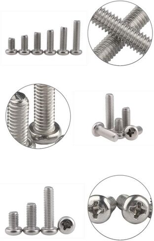 480 قطعة من الفولاذ المقاوم للصدأ بحجم M2 M2.5 M3 من Guard4U in Saudi Arabia