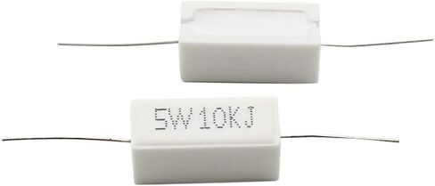 توهيا 10 قطع مقاومة سيراميك سلكية 5 واط 10 كيلو اوم جول، مقاوم اسمنت بدون حث in Kuwait