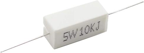 توهيا 10 قطع مقاومة سيراميك سلكية 5 واط 10 كيلو اوم جول، مقاوم اسمنت بدون حث in Kuwait