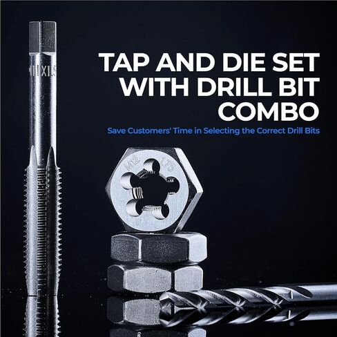 مجموعة رؤوس مثقاب مقاس 11 ملم مكونة من 3 قطع M12x1 من تاب اند داي in Kuwait