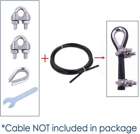 J Bryant Gym Machine Accessories for 5mm/6mm Cable Ball Stopper Interface Port Components Fitness Equipment Wire Rope Port Joint Replacement Parts for Home Gym Machine Use in Kuwait