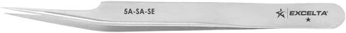 Excelta - 5A-SA-SE - ملاقط - نقطة فائقة الدقة - إزاحة - نجمة واحدة - مضاد للماج. SS، الارتفاع 0.06 بوصة، العرض 0.3930 بوصة، الطول 4.5 بوصة in Kuwait