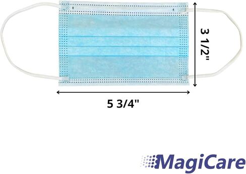 أقنعة الوجه الملونة للأطفال من MAGICARE - أقنعة وجه لطيفة للاستعمال مرة واحدة للأطفال - أقنعة أطفال 3 طبقات يمكن التخلص منها - ألوان زاهية - قناع وجه للأطفال يمكن التخلص منه - 50 قطعة (قناع أطفال متعدد الألوان) in Kuwait