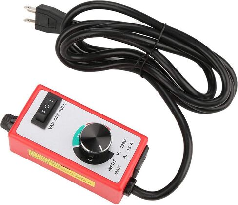 Yosoo Health Gear Speed Governor, 120V Router Speed Controller, Fan Variable Speed Controller Governor Electric Motor Rheostat Red in Saudi Arabia