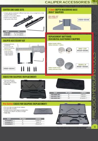 HHIP 4102-0032 Replacement Battery for Electronic Calipers in Saudi Arabia