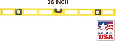 مايز 10102 مستوى البوليسترين 48 بوصة | أداة النجار والمقاول والسباك | إطار مقاوم للصدمات | ثلاث قوارير، دقيقة حتى .001 بوصة | لن تخدش أسطح العمل | صنع في الولايات المتحدة الأمريكية in Kuwait