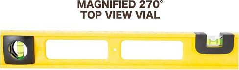 مايز 10102 مستوى البوليسترين 48 بوصة | أداة النجار والمقاول والسباك | إطار مقاوم للصدمات | ثلاث قوارير، دقيقة حتى .001 بوصة | لن تخدش أسطح العمل | صنع في الولايات المتحدة الأمريكية in Kuwait