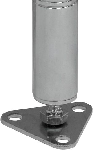 اكرو ميلز اكرو ميلز AWFootPLATE4PK - لوحة قدم لنظام رفوف الأسلاك المصنوعة من الكروم - عبوة من 4 قطع in Saudi Arabia