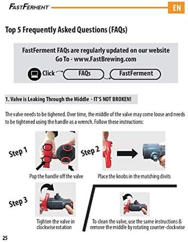 صمام FastFerment 14G in Kuwait