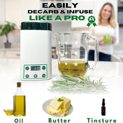 آلة إزالة الكربوكسيل وآلة التحلل، آلة صنع زبدة الأعشاب السحرية، آلة نقع زيت الأعشاب، مستخرج الزيوت العطرية، صانع الصمغ، صندوق إزالة الكربوهيدرات العشبي، فرن EdiOven in Kuwait