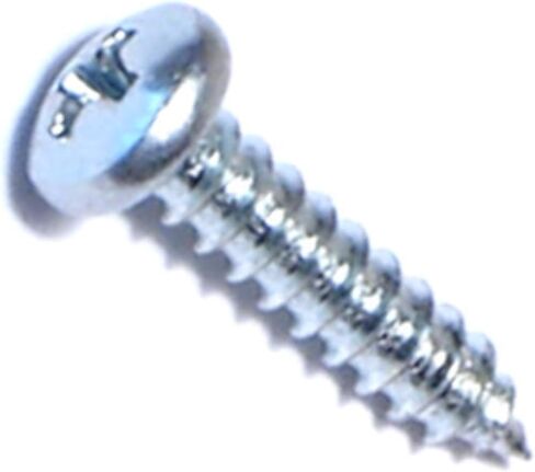 براغي التثبيت النادرة 014973297381 10.16 سم x 1/2-بوصة فيليبس معدنية Pan من 6 قطع من البراغي ، 100-piece in Kuwait