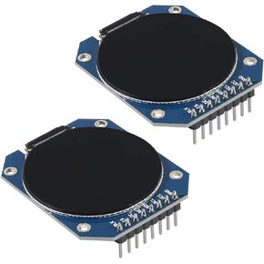 وحدة عرض LCD تي اف تي دي تيار مستمر 3.3 فولت 1.3 انش من دوي 240×240 GC9A01 4 اسلاك واجهة SPI 240×240 محول لوحة الكترونية مطبوعة لاردوينو in Saudi Arabia