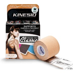 Kinesio Taping - Elastic Therapeutic Athletic Tape Tex Classic - Beige – 2 in. x 13 ft
