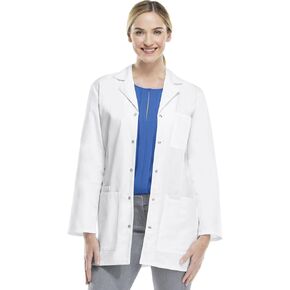 Cherokee Professionals Women Scrubs Lab Coats 32" Snap Front 1369