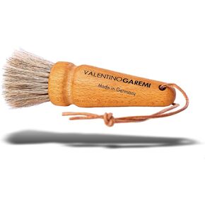 Valentino Garemi Collectables Dusting Brush - Horse Hair - Dust Cleaner & Aging Deposits Remover for Vintage or Antique Frames Toys Books Sculptures Pictures Coins Collections Sport Cards Equipment in Saudi Arabia