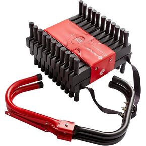First Alert Three-Story Fire Escape Ladder, 24 Feet, Steel, Anti-Slip, Black in Saudi Arabia