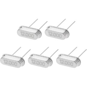 uxcell DIP Quartz Crystal Oscillators Resonators 12MHz HC-49S Replacements 5 Pcs in Saudi Arabia