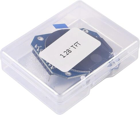 Dweii 2PCS DC 3.3V 1.28 inch TFT LCD Display Module Round RGB 240 * 240 GC9A01 Driver 4 Wire SPI Interface 240x240 Resolution Adapter PCB for Arduino in Saudi Arabia