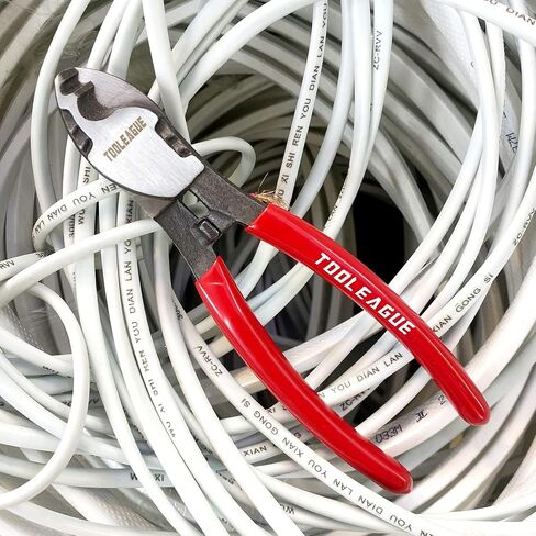 TOOLEAGUE Heavy Duty Cable Wire Cutters, 8 Inches Stainless Steel Wire Rope Cutter for Cable Deck Railing, Decking, Wire Seals,Aircraft Bicycle in Kuwait