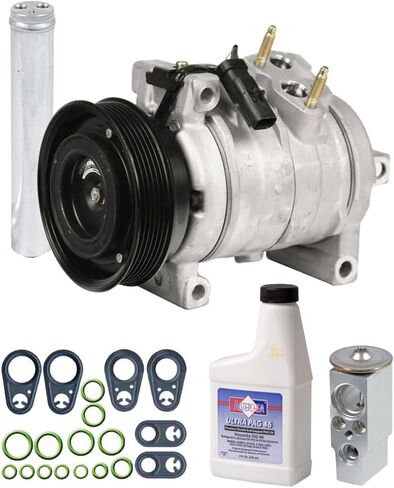 OEM AC Compressor w/A/C Repair Kit For Dodge Challenger SRT-8 SRT8 6.1L Hemi V8 2008 2009 2010 - BuyAutoParts 60-83419RN NEW in Kuwait