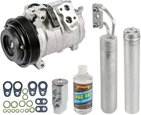OEM AC Compressor w/A/C Repair Kit For Dodge Charger Magnum & Chrysler 300 3.5L V6 2007 2008 2009 2010 - BuyAutoParts 60-83421RN NEW in Saudi Arabia