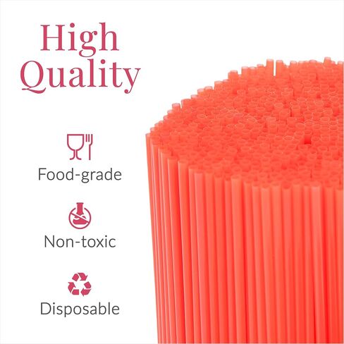 Prestee Plastic Coffee Stirrers, 4000ct, 5.5" - Plastic Coffee Straws, Coffee and Drink Stir Sticks, Cocktail Swizzle Sticks, Disposable Stir Sticks, Drinking Straws for Coffee & Cocktails (Black) in Saudi Arabia