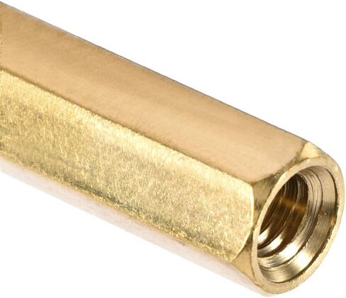 uxcell M5x10mm+7mm Male-Female Brass Hex PCB Motherboard Spacer Standoff for FPV Drone Quadcopter, Computer & Circuit Board 10pcs in Kuwait