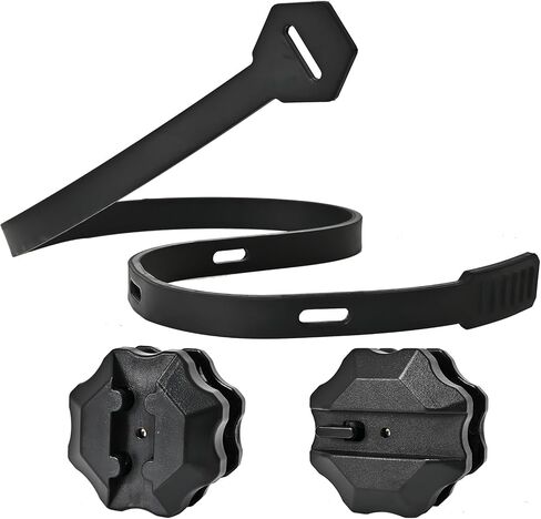 Trash Can Locks for Animals Trash Can Lid Lock Squirrels Raccoon Proof Outdoor Garbage Can Locks Universal Trash Can Strap Lock, Heavy Duty Rubber Cord Simple Install in Saudi Arabia