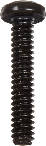 Small Parts Steel Pan Head Machine Screw, Black Oxide Finish, Meets ASME B18.6.3, #2 Phillips Drive, #6-32 Thread Size, 3/4" Length, Fully Threaded, Import (Pack of 100) in Saudi Arabia