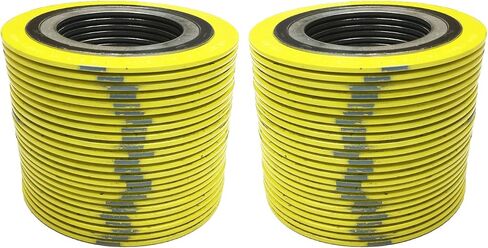 Sterling Seal SSI9000IR2304GR2500X48 304 SS Spiral Wound Gasket with 304SS Inner Ring and Flexible Graphite Filler for 2" Pipe, Pressure Class 2500#, 4" Length, 2.06" ID, 5.75" OD (Pack of 48) in Saudi Arabia