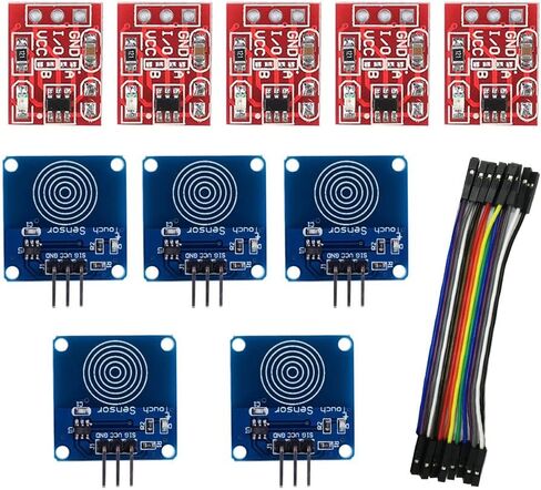 وحدة تبديل مستشعر لمس سعوي TTP223 TTP223B من بايسو، وحدة زر مفتاح ذاتية القفل لاردوينو راسبيري باي in Kuwait