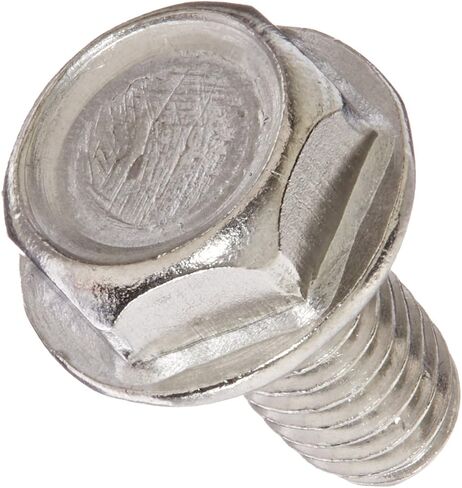 18 – 8 من الفولاذ المقاوم للصدأ الخيوط Rolling مسمار من المعدن ، تشطيب passivated ، حلقة معدنية سداسية الرأس ، المتري ، M6 مقاس سن – 1.0 ، 12 mm سم طول (مجموعة من 25) in Kuwait