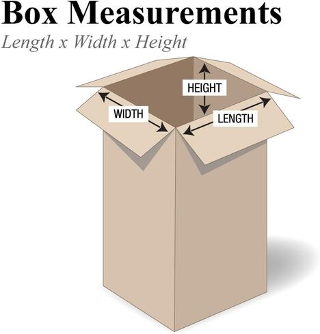 حدد المقاس: صناديق طويلة لعلامة الشركاء 10" x 10" x 48" P101048 20 in Kuwait