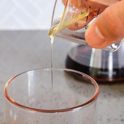 Cocktail Jigger For Bartending - Ethan + Ashe - Lab Series - Durable Borosilicate Glass - 15ml, 30ml, 45ml, and 60ml Measuring Cup In One in Saudi Arabia
