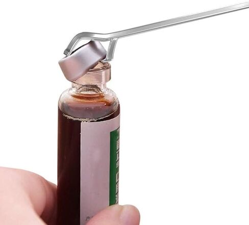 3 Pack Mini Bottle Opener Botox Vials Decapper Opener Phial Cap Remover Oral Liquid Cap Lifter Clinic Hospital Medicine Bottle Pharmacy Seal Opener Soad Beer Can Beverages for 20mm 13mm Flip Vial Cap in Kuwait