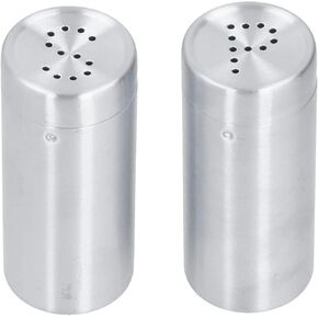 Spice Stainless Steel Pepper Shaker Kitchen Tool Salt Sugar Spice Pepper Shaker Dredge Salt/Sugar/Pepper Shaker Seasoning Bottle Salt and Pepper Shaker Kitchen Tool (golden, L)
