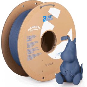 Matte PLA+ 3D Printer Filament, Upgrade Cardboard Spool, Dimensional Accuracy +/-0.03mm, 1.75mm, 1kg