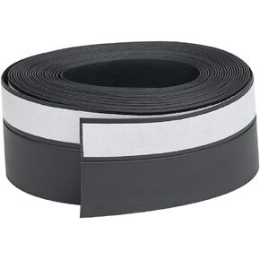 Door Weatherstrip Strong Adhesive Door Bottom Seal Black Rubber Strip 16.4 Feet Length Weather Stripping Door Bottom Seal Strip Door Winddow Sweep Weather Stripping Door Draft Stopper