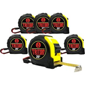 6 قطع - 25 قدم - شريط قياس تريتون مع طرف مخلب مغناطيسي in Kuwait