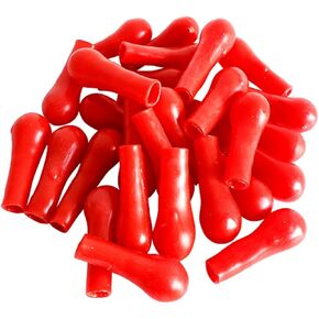 لمبة مطاطية قطارة من بايبيت دروبر حمراء لمصباح مطاطي بكرات شفط مطاطي، مناسبة ل3 مل 5 مل 10 مل 15 مل 20 مل ماصات 30 عبوة in Kuwait