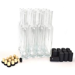 nicebottles Bellissima Bottles, 375ml, Clear - Case of 12 in Saudi Arabia