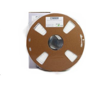 ECO - خيوط طابعة ثلاثية الأبعاد معتمدة من فئة PLA+ - علامة تجارية كربونية - آمنة للطعام ومتوافقة مع إدارة الغذاء والدواء الأمريكية، 1.75 مم، 1 كجم، الدقة: +/- 0.02 (شفاف) in Kuwait