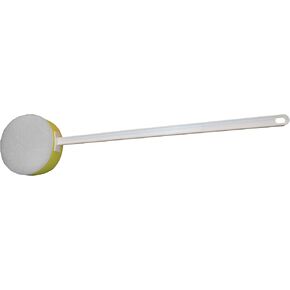 Rehabilitation Advantage Long Handle Sponge, Yellow Sponge/White Handle