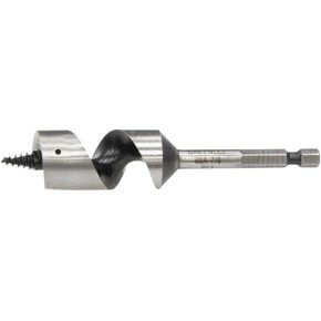 Greenlee 60A-3/4 Quick Change Wood Boring Stubby Auger Bit with 1/4" Quick Connect Attachment, Wood Boring Auger Drill Bit with Self-Feeding Screw Point in Saudi Arabia