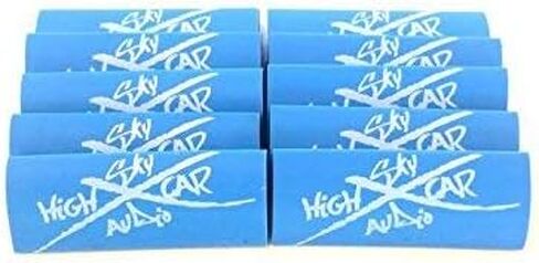 (10) 4 or 8 Gauge Blue 3/8" x 2" Heat Shrink Tube 4 Ring Terminals GA Tubing in Saudi Arabia