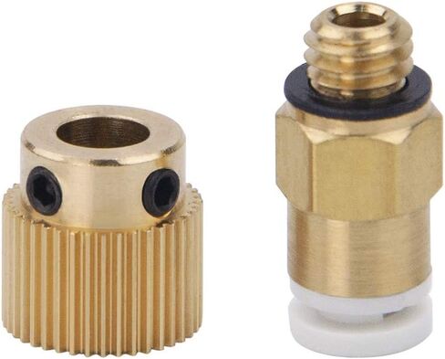 LONGER 3D 0.4mm Red Metal Extruder Aluminum for 1.75mm Filament Suit for LK1 / LK4 / LK4 Pro / LK5 Pro, Also Supporting Other 3D Printers in Kuwait