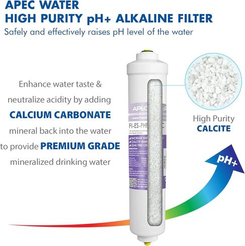 APEC أنظمة المياه FILTER-SET-ESPH مجموعة مرشح استبدال عالية السعة لسلسلة Essence نظام تصفية المياه القلوية التناضح العكسي المرحلة 1-3 و6 in Kuwait