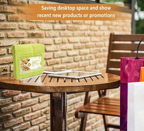 Acrylic Transparent Multifunction Tabletop Napkin Holder With Magnet Menu/Note Board For Table, Space Saving Tissue Dispenser in Saudi Arabia