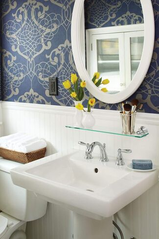 موين برانتفورد مجموعة أدوات تقليم صنبور حوض الحمام بمقبضين من النيكل المصقول، صنبور الحمام التقليدي لأحواض الاستحمام ذات الثلاث فتحات (يتطلب صمام)، T6620BN، 0.5 in Kuwait