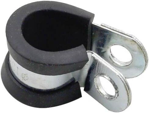 مشابك أسلاك مطاطية من الفولاذ المقاوم للصدأ مع مشبك كابل من توهيا، مشابك أنابيب مبطنة مطاطية، مشابك معدنية in Kuwait